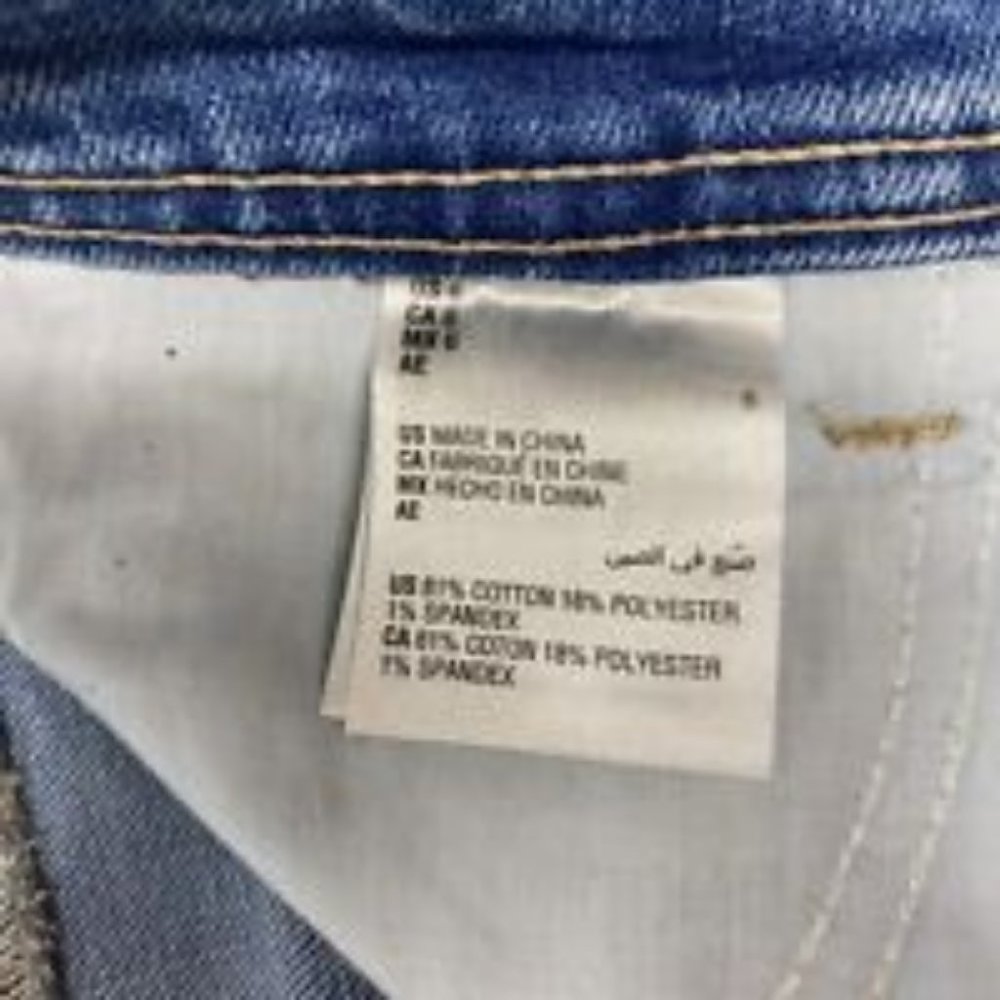 Style & Co Womens High Rise Jeans Slim Leg Distressed Denim Ankle Pants Size 6 - Picture 9 of 16